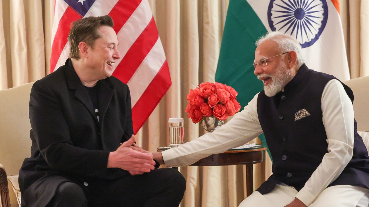 Elon Musk-PM Modi