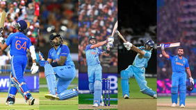 Top 5 Indian Batsman Scored Most Runs In Champions Trophy